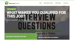 Desktop Screenshot of interviewschool.com